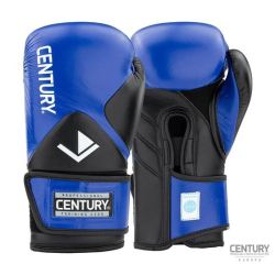 Боксови ръкавици CENTURY Creed WAKO Approved 10 oz - сини, кожени