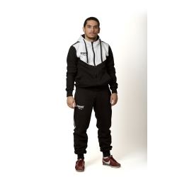 Спортен екип FORCE 1 черно/бяло F-1317