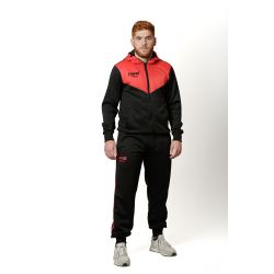 Спортен екип FORCE 1 черно/червено F-1318