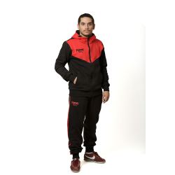 Спортен екип FORCE 1 черно/червено F-1319