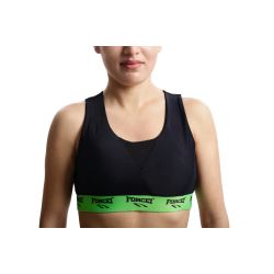 Бюстие FORCE 1 черно/зелено F-1348