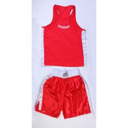 Боксов екип FORCE 1 червен F-1081-B