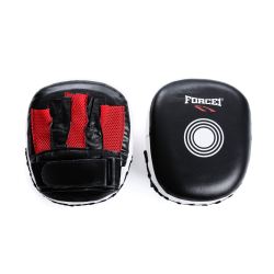 Боксови лапи от естествена кожа FORCE 1 AIR FOCUS PADS черни F-1232 Боксови лапи от естествена кожа FORCE 1 AIR FOCUS PADS черни F-1232