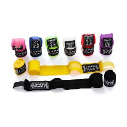 Боксови бинтове FORCE 1 едноцветни еластични 2,5м F-1307