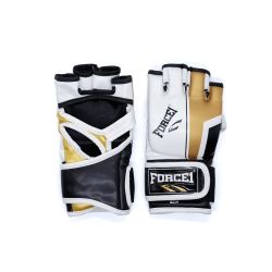 ММА РЪКАВИЦИ - FORCE 1 бели със златисто F-1511