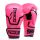 Боксови ръкавици FORCE 1 розови с черно - F-994