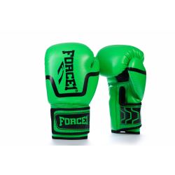 Боксови ръкавици FORCE 1 зелени НЕОН - F-994