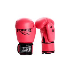 Боксови ръкавици FORCE 1 фуксия F-1000 