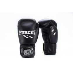Боксови ръкавици FORCE 1 черни F-1000 
