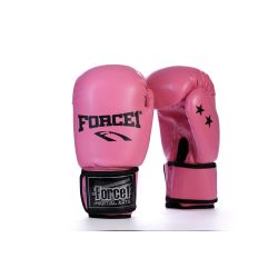 Боксови ръкавици FORCE 1 розови F-1000 