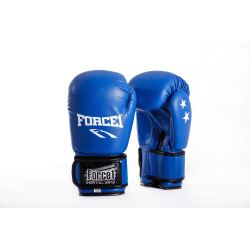 Боксови ръкавици FORCE 1 сини F-1000 