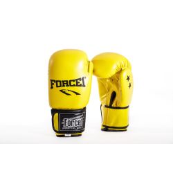 Боксови ръкавици FORCE 1 жълти F-1000 