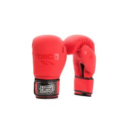 Боксови ръкавици FORCE 1 ЧЕРВЕНИ МАТОВИ F-1010