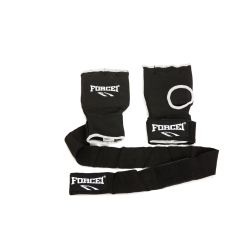Вътрешни ръкавици с бинт FORCE 1 GEL черни 0.8м F-957-A