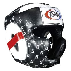 Кожена каска Fairtex 