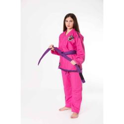 КИМОНО ЗА БРАЗИЛСКО ДЖИУ ДЖИЦУ / BJJ FORCE 1 ФУКСИЯ 250ГР F-2063