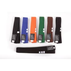 Едноцветен колан с двойна лента FORCE 1 F-1102