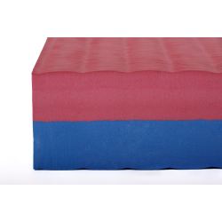 Татами / настилка за джудо FORCE 1 4СМ ДВУЛИЦЕВО СИНЬО/ЧЕРВЕНО F-1121