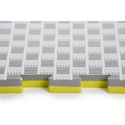 Татами FORCE 1 2,5cm жълто/сиво F-2150