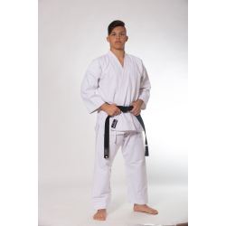 Кимоно за карате киокушин FORCE 1 бяло 8oz F-2111