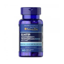 Puritan's Pride 5-HTP 50mg (Грифония Симплицифония), 60 капсули