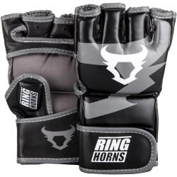 ММА РЪКАВИЦИ - RINGHORNS CHARGER MMA GLOVES - BLACK​