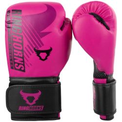 БОКСОВИ РЪКАВИЦИ - RINGHORNS CHARGER MX BOXING GLOVES - PINK