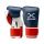 Боксови ръкавици естествена кожа STING Evolution Fight червено/синьо/бяло STG-1112