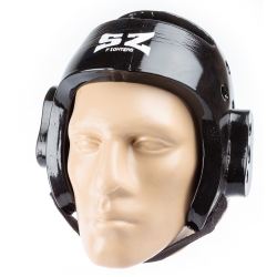 КАСКА ЗА ТАЕКУОНДО - ЧЕРНА - SZ FIGHTERS