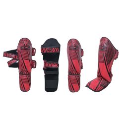 ПРОТЕКТОРИ ЗА КИК БОКС И МУАЙ ТАЙ - PLASMA 2.0 BLACK/RED