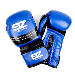 SZ FIGHTERS - БОКСОВИ РЪКАВИЦИ ИЗКУСТВЕНА КОЖА - THUNDER - BLUE​