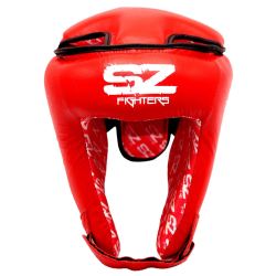 Протектор за глава / Каска SZ Fighters Муай Тай - червена