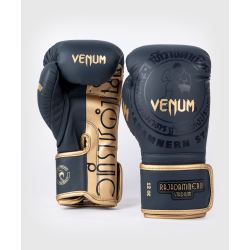 БОКСОВИ РЪКАВИЦИ - RAJADAMNERN X VENUM BOXING GLOVES - NAVY BLUE