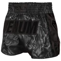 МУАЙ ТАЙ ШОРТИ - VENUM DEVIL MUAY THAI SHORTS - BLACK/BLACK​