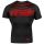 РАШГАРД - VENUM SIGNATURE RASHGUARD - SHORT SLEEVES - BLACK/RED