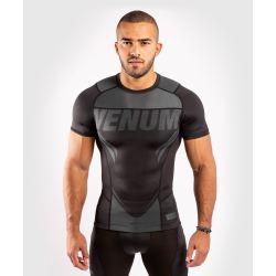 РАШГАРД - VENUM ONE FC IMPACT RASHGUARD - SHORT SLEEVES - BLACK/BLACK