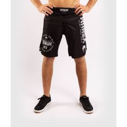 ШОРТИ - VENUM SIGNATURE FIGHTSHORTS - BLACK/WHITE​