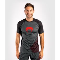 Тениска - VENUM CONTENDER 5.0 DRY-TECH T-SHIRT - BLACK/RED​