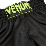 МУАЙ ТАЙ ШОРТИ - VENUM MUAY THAI SHORTS CLASSIC - BLACK/NEO YELLOW​