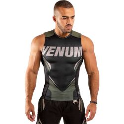 РАШГАРД БЕЗ РЪКАВИ - VENUM ONE FC IMPACT RASHGUARD - SLEEVELESS - BLACK/KHAKI​