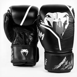 Боксови ръкавици - VENUM CONTENDER 1.2 BOXING GLOVES - BLACK/WHITE​