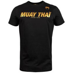 ТЕНИСКА - VENUM MUAY THAI VT T-SHIRT - BLACK/GOLD​