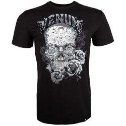ТЕНИСКА - VENUM SANTA MUERTE 3.0 T-SHIRT - BLACK/WHITE​