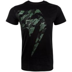 ТЕНИСКА - VENUM TECMO GIANT T-SHIRT - BLACK/KHAKI​