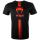 ТЕНИСКА - VENUM LOGOS T-SHIRT - BLACK/RED​