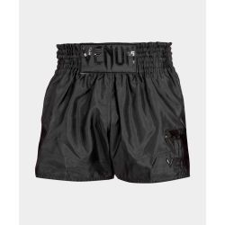 МУАЙ ТАЙ ШОРТИ - VENUM MUAY THAI SHORTS CLASSIC - BLACK/BLACK