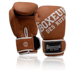 Боксови ръкавици от естествена кожа Boxeur Des Rues Vintage BDR-400
