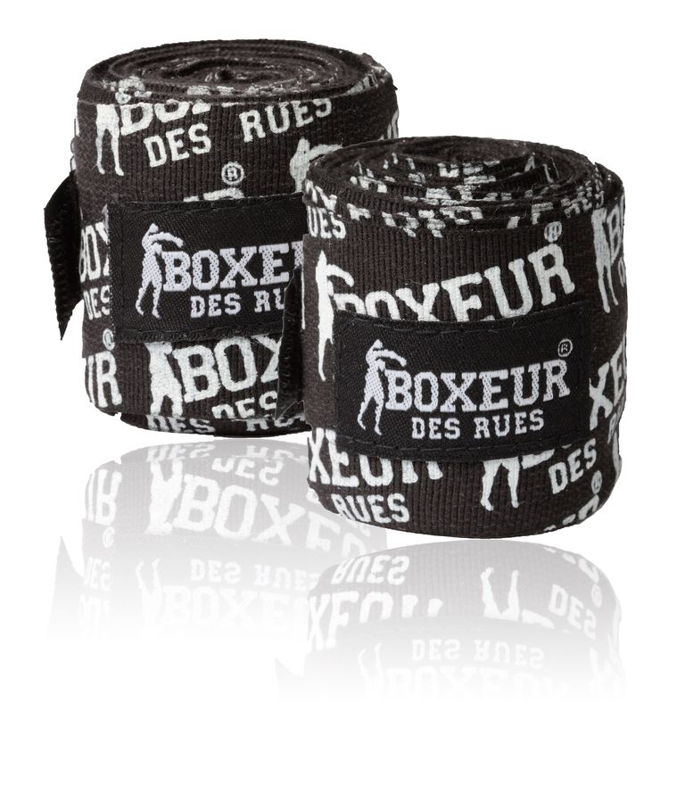 Gants De Fitboxing Boxeur Des Rues - Néoprène Noir Avec Inserts Mesh, Unisexe - Pour Entraînement Fitness Et Boxe