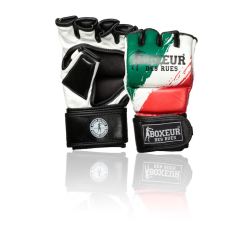 MMA/Граплинг ръкавици от естествена кожа Boxeur Des Rues Italian Flag BDR-522