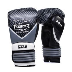 Боксови ръкавици FORCE 1 Pro Series бели F-991